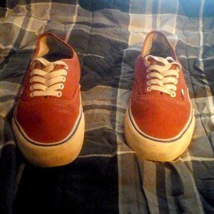 Vans "I love my Vans" Burgundy size 10.5